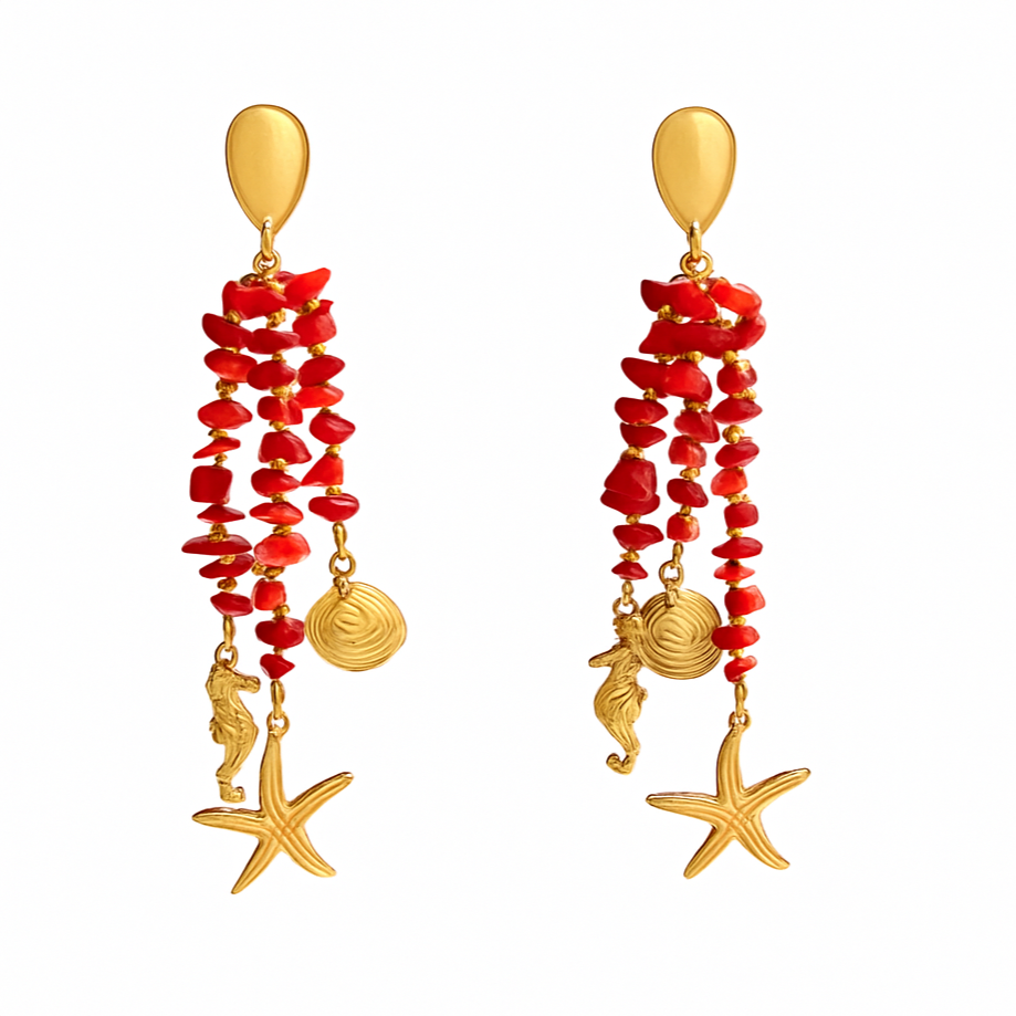 Pendientes Isla Martinica