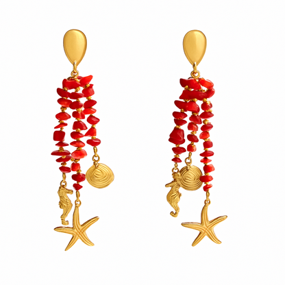 Pendientes Isla Martinica
