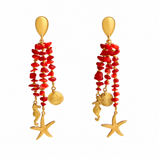 Pendientes Isla Martinica